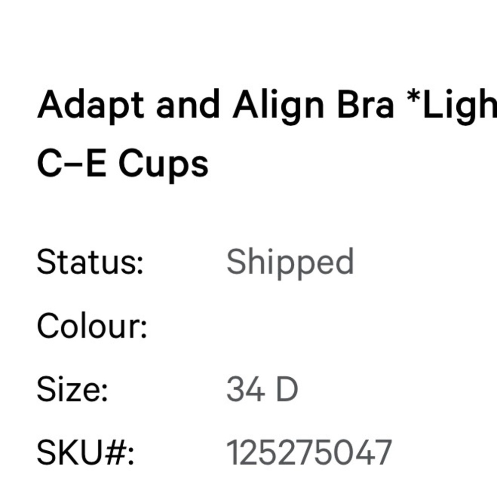 Lululemon Adapt and Align Bra (Soft Pink) - Picture 6 of 6